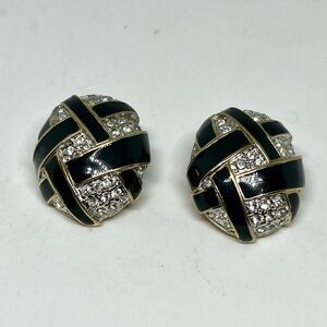 Vintage Carolee Clip On Earrings